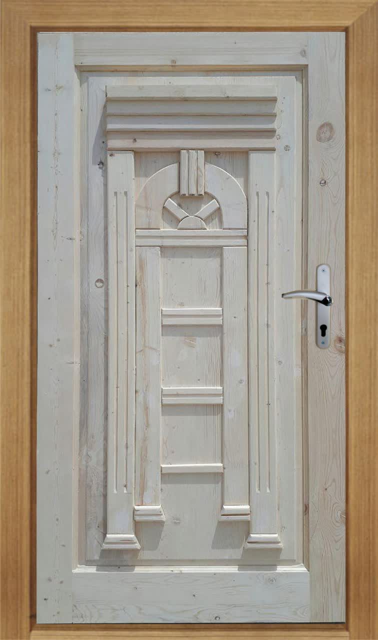درب چوبی